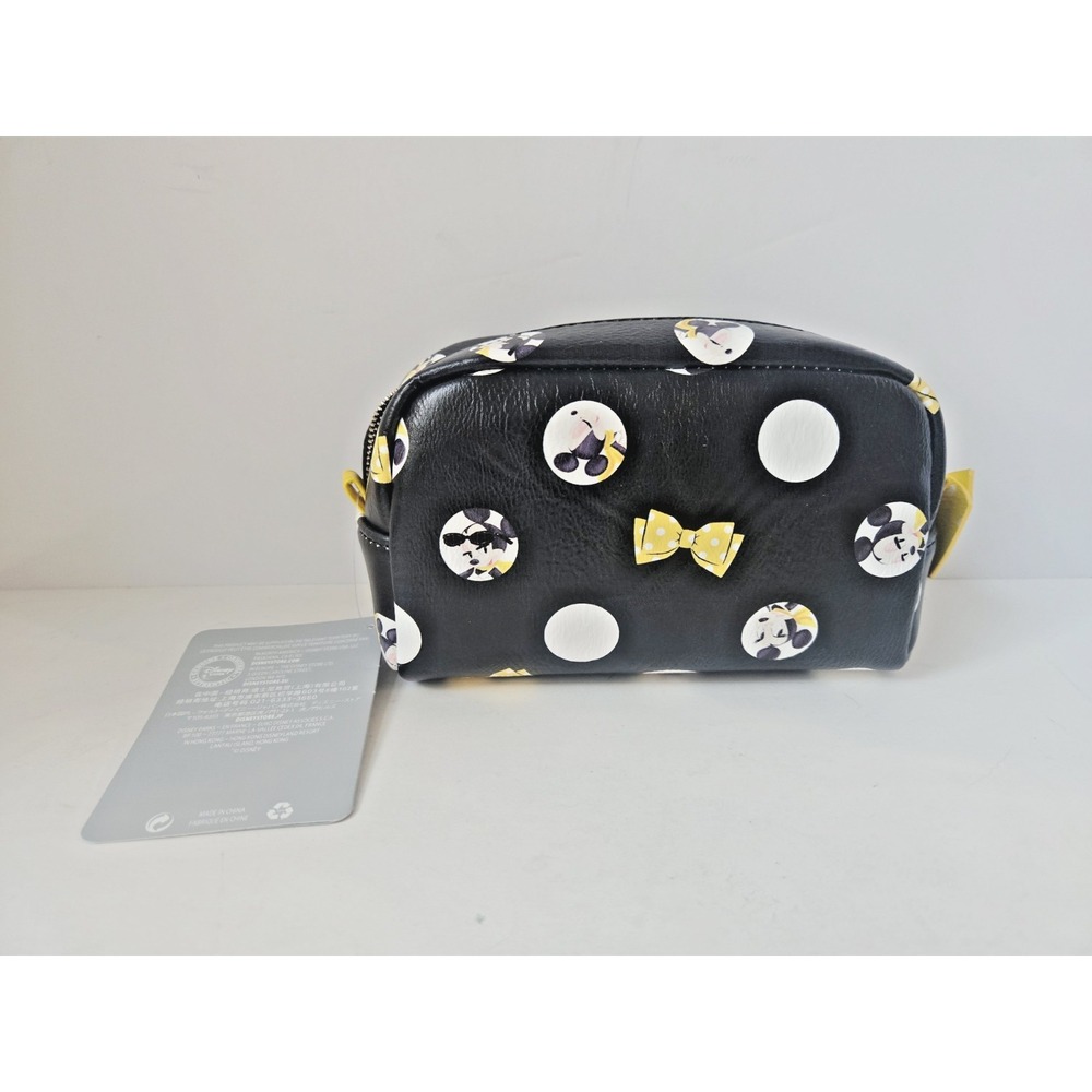 Disney bag makeup zip up Minnie Mouse accessory tote NWT